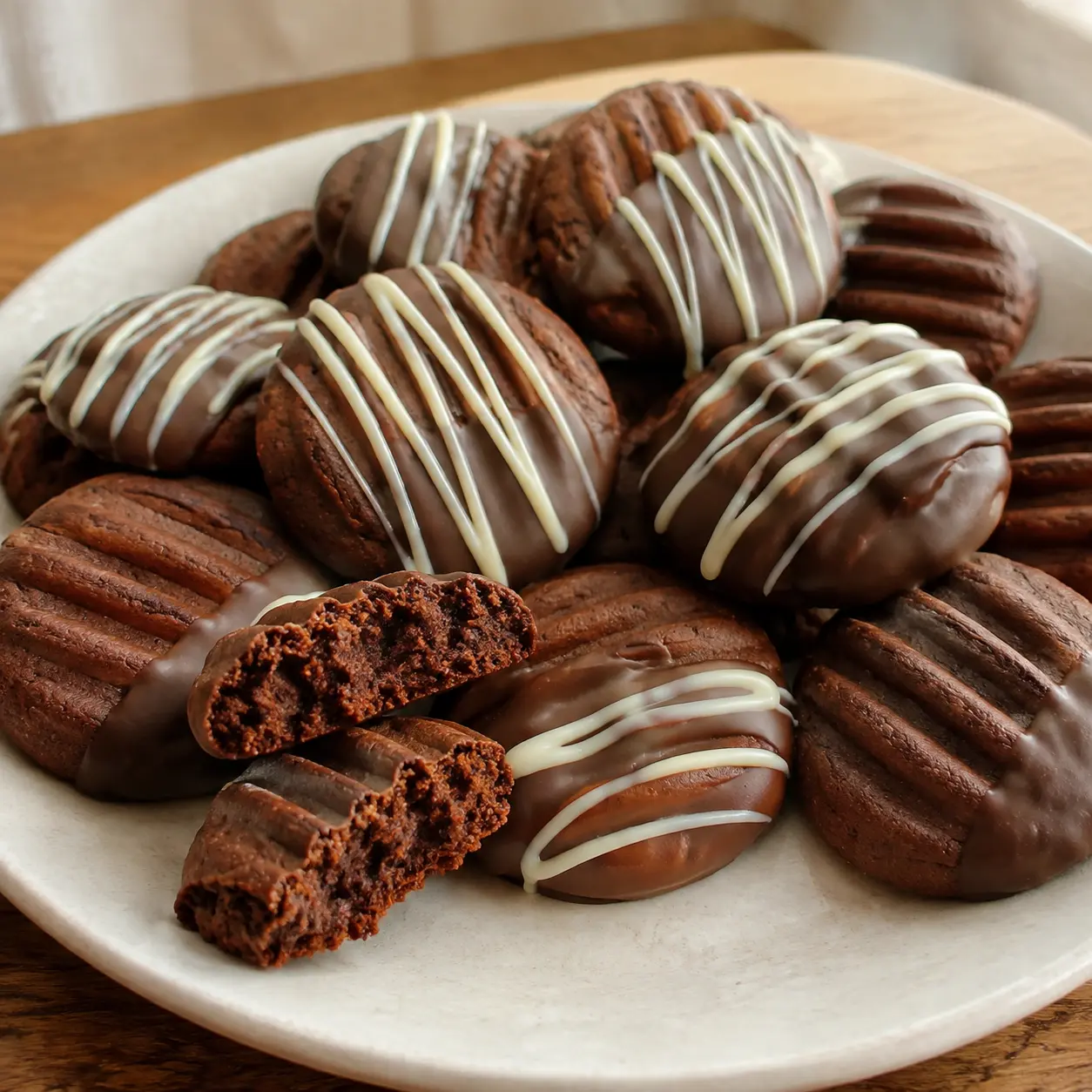 Biscoitinho Caseiro de Chocolate