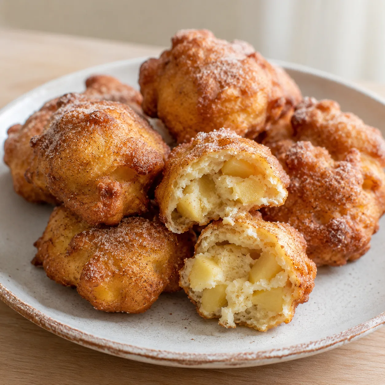BOLINHO NUVEM DE MAÇÃ NA AIRFRYER