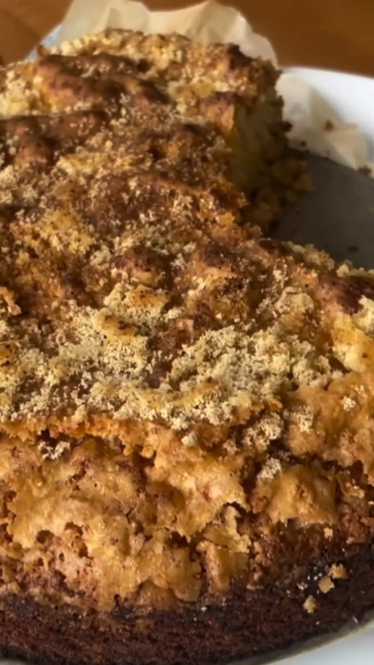 Bolo de Laranja com Crosta Crocante