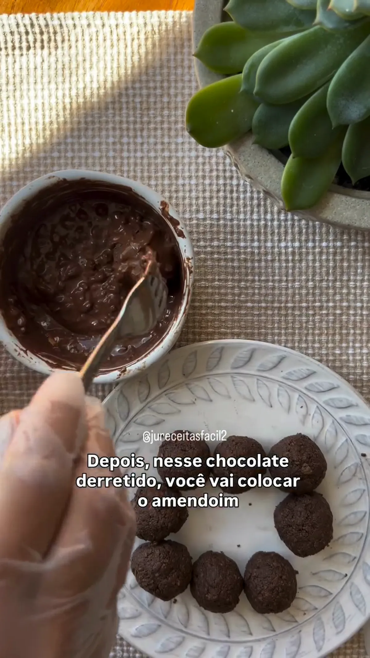 Bombom Crocante Estilo “Ferrero” Caseiro