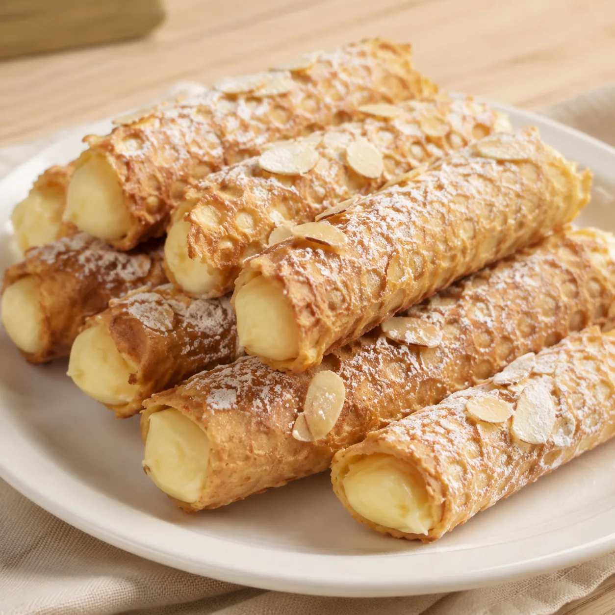 Canudinhos Wafer Crocantes